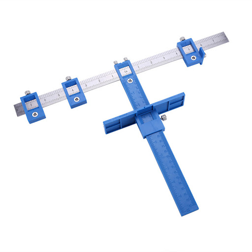 Title 2, Three-In-One Punch Locator for Woodworking Dril...