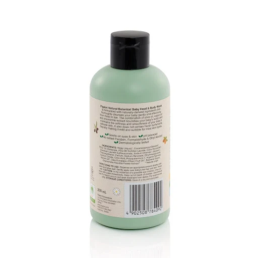 Sữa tắm gội cho bé Pigeon Natural Botanical 500ml