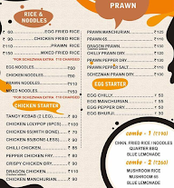 Ck Towers menu 2