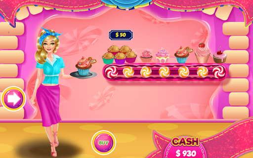 Dress Up Game Cupcakes Factory