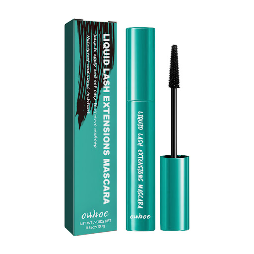 Title 5, Black Curly Long Thick Mild Smear-proof Makeup ...