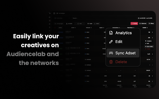 Audiencelab Campaign Setup Helper screenshot 1