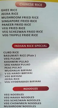 The Krishna Grand menu 7