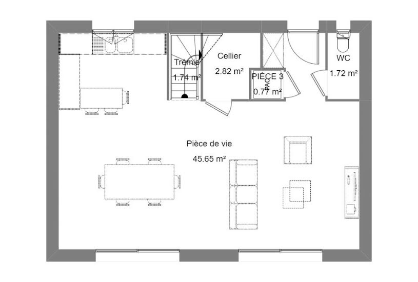  Vente Terrain + Maison - Terrain : 430m² - Maison : 98m² à Saint-Aygulf (83370) 