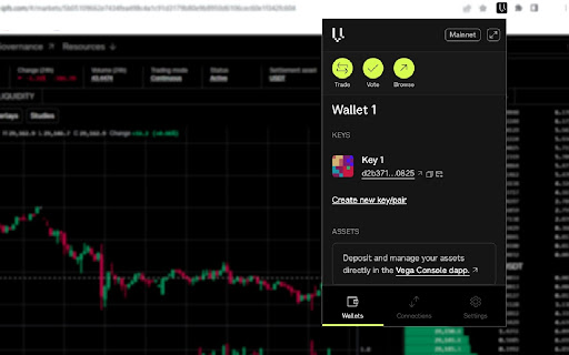 Vega Wallet - Beta