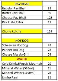 Tea Station Cafe menu 2