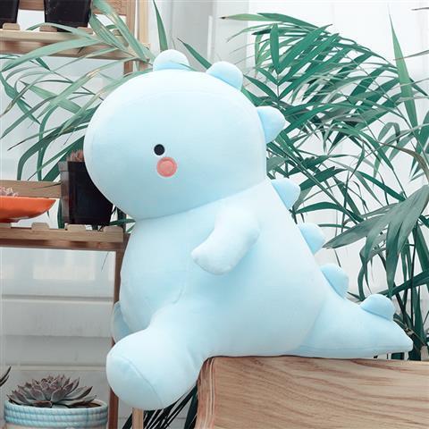 Title 4, Dinosaur Plush Toy Girl Heart Pillow Doll, a cu...