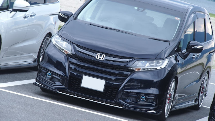 オデッセイのYUKAKOカンパニー撮影会・諏訪湖・ビーナスライン・スパッタゴールド　フィルム施工・謎の車両に関するカスタム事例の投稿画像10枚目