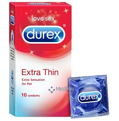 Durex Extra Thin Condom - 1 pkt