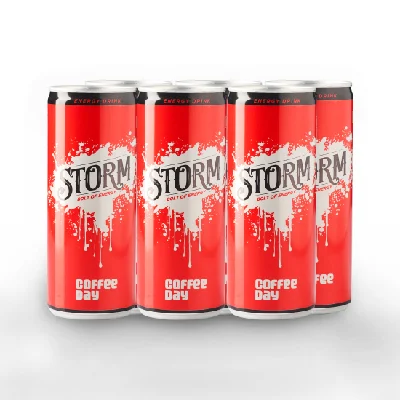 Storm Energy Drink Pack Of 6 (250ml Each)