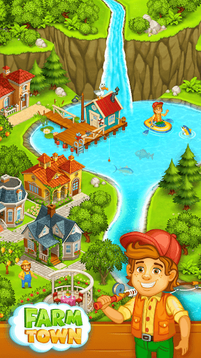 Farm Town: Happy farming Day & food farm game City screenshots 11