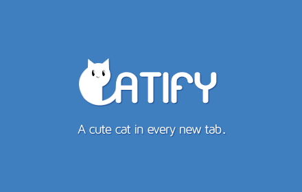 Catify - Cute cat in New Tab. Preview image 0