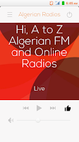 Algerian Radios : Arabic Radio Screenshot