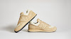 junya watanabe man x new balance suede ml574 beige & off white