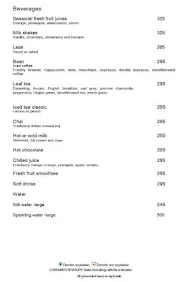 Urban Cafe - Hyatt Regency menu 7