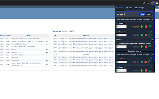 Redmine Time Tracking