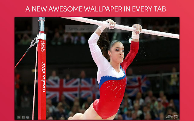 Gymnastics Wallpaper HD Custom New Tab