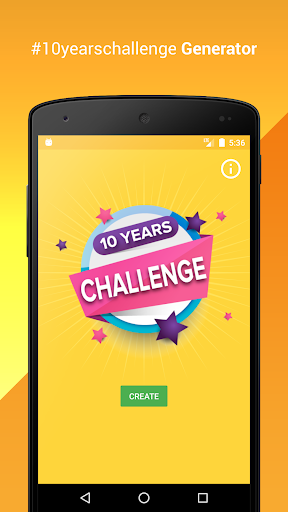 10 Years Challenge Generator