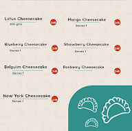 Cheesecake Lovers menu 2