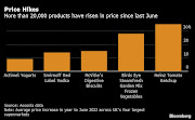 UK shoppers seeking to avoid higher bills at the checkout are running out of options after prices on more than half of supermarket items rose in the past year.