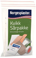 Srpakke NORGESPLASTER Kvikk (Org.nr.4398)
