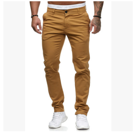 Muške Slim-Fit Ležerne Pantalone u Boji, Udobne i Moderne, Odlične za Svakodnevno Nošenje, Univerzalne i Lako Kombinovati, Savršene za Svaku Priliku