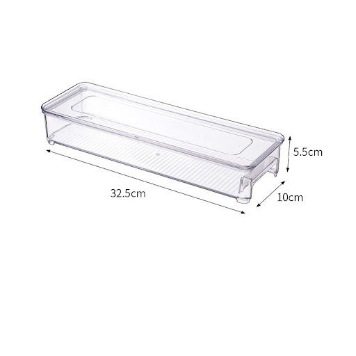 Title 3, Transparent Refrigerator Box Drawer Type Plasti...