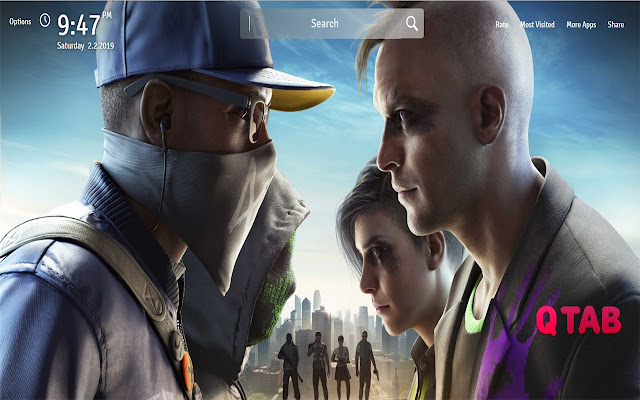 Watch Dogs 2 Wallpapers New Tab