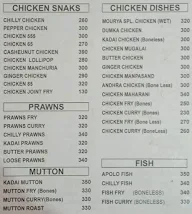 Mourya Biryani Point menu 3