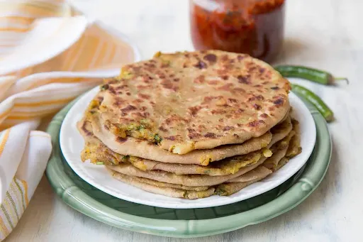 Desi Ghee Gobi Pyaz Tawa Paratha