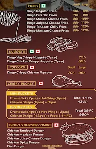 Bingo Burger menu 3