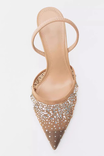Title 5, Womens Bright Mesh Fashion Classy High Heels o...
