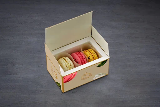 Assorted Macaron Box - 3Pc