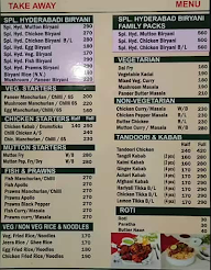 Hyderabadi Dum Biryani menu 3