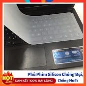 Miếng Phủ Bàn Phím Laptop Silicon Chống Nước, Chống Bụi