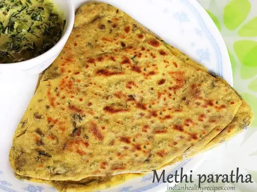 Healthy Methi Ke Paratha(4 Pc's)