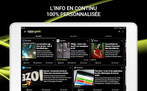  Appy Geek – Actus tech – Vignette de la capture d'écran  