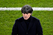 Joachim Low, Head Coach of Germany looks on prior to during the FIFA World Cup 2022 Qatar qualifying match between Germany and Iceland on March 25, 2021 in Duisburg, Germany. 