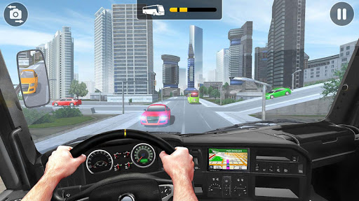 City Coach Bus Simulator 2020 - PvP Free Bus Games APK MOD screenshots 4