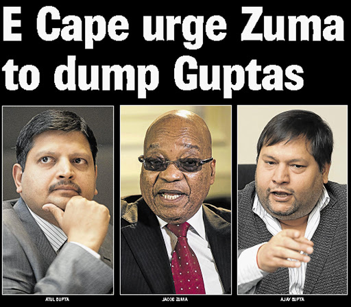 Easatern Cape urges Zuma to dump Guptas