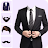 Smarty Men Jacket Photo Editor icon