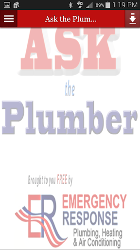 Ask the Plumber