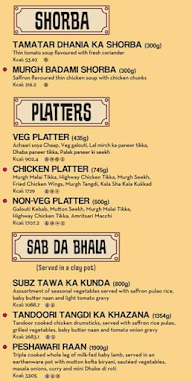 Dhaba By Claridges menu 7