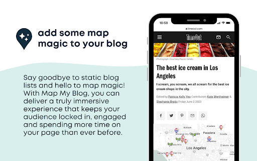 Map My Blog - AI-powered Mapping Software