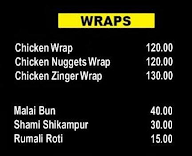 Shawarma House menu 2