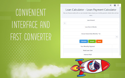 Loan Calculator - Loan Payment Calculator