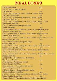 Punjab Depot menu 6