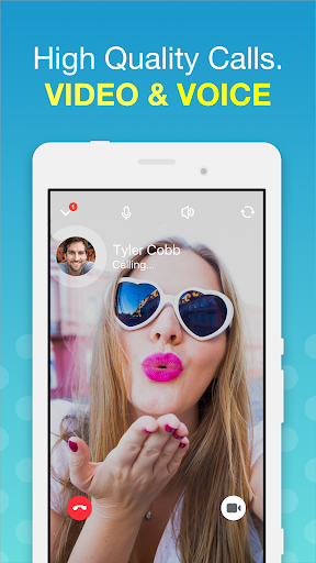 Screenshot Video calls and chat