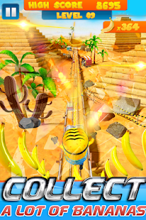 Free Minion Adventure : Banana Rush 2 1.0 APK + Mod (Unlimited money / Free purchase / No Ads) for Android