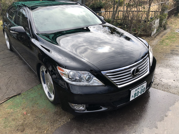 LSの洗車・Lexus・LS460中期・夜勤おわり・洗車ガチ勢に関するカスタム事例の投稿画像2枚目